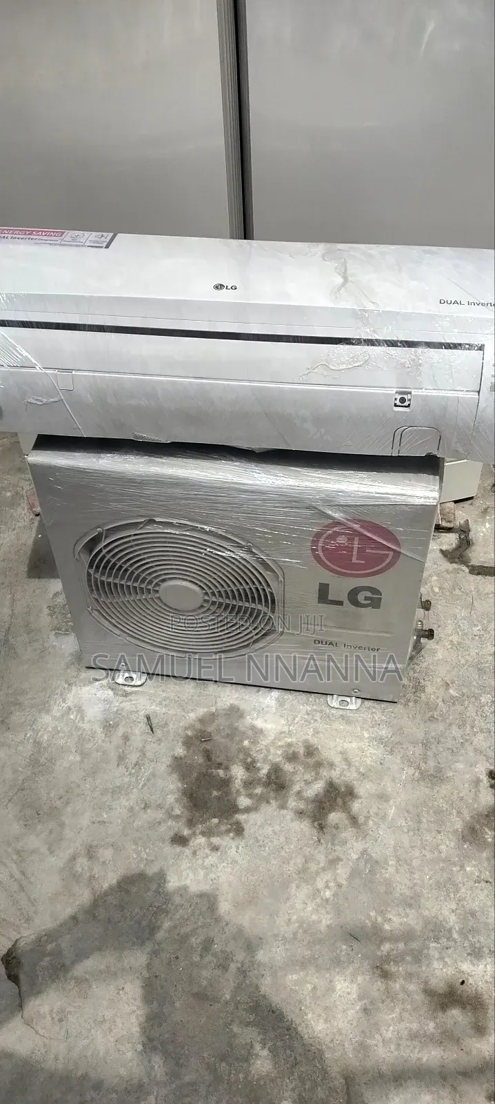 1hp Dual Inverter Pure Copper Working Perfectly Comes With Remote