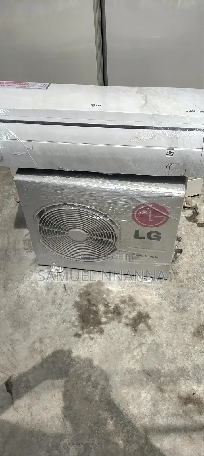1hp Dual Inverter Pure Copper Working Perfectly Comes With Remote