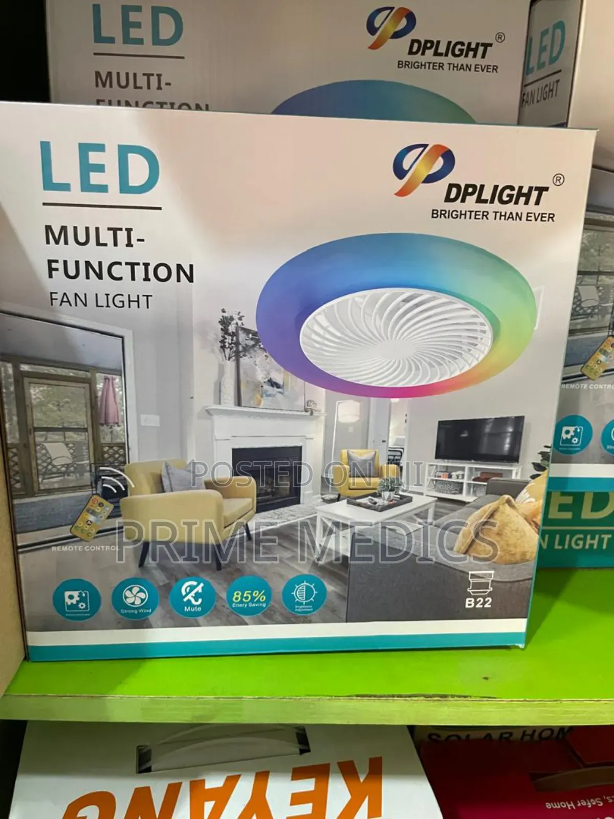 Multifunction Led Fan