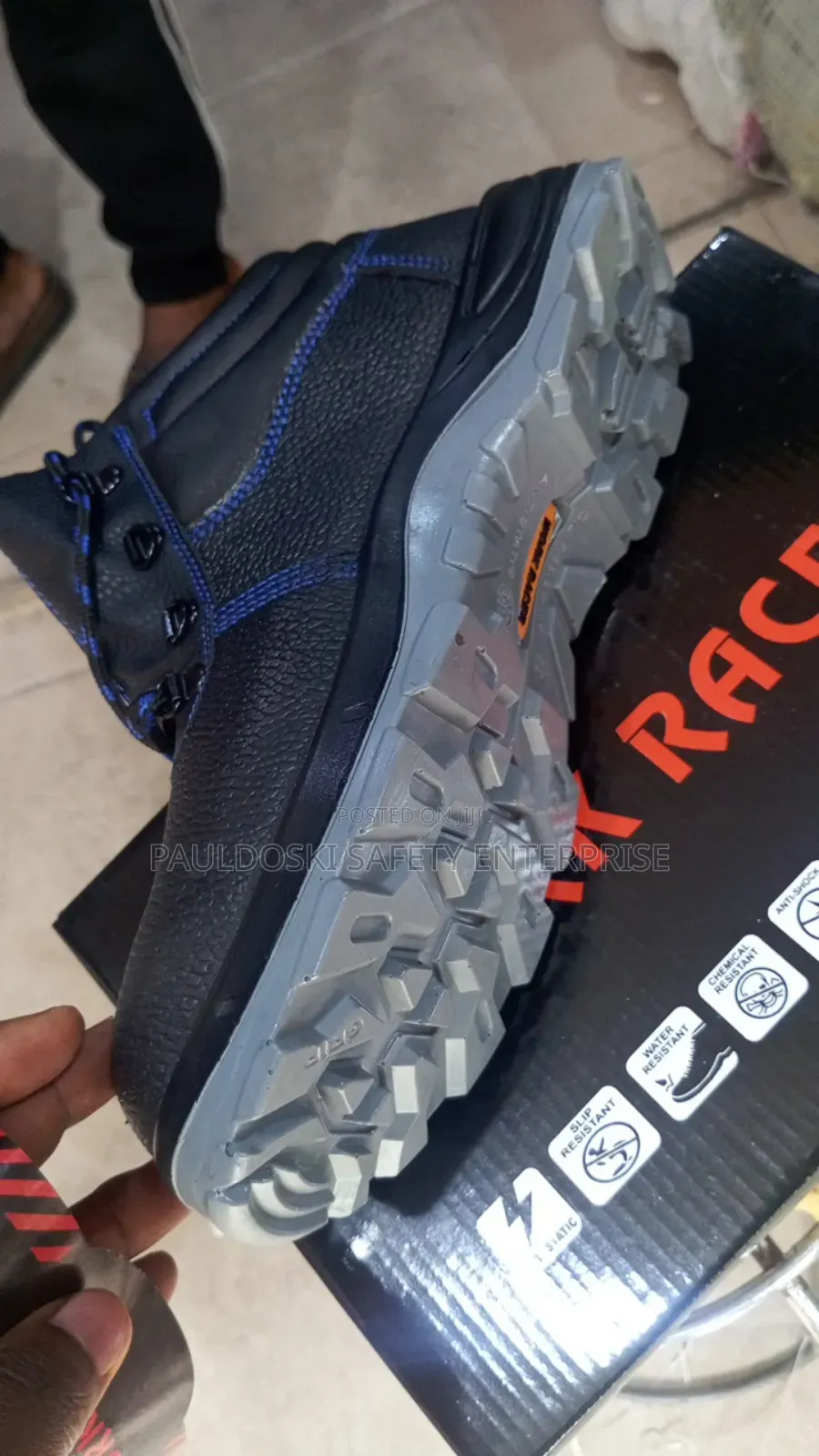 Work Race Safety Boot