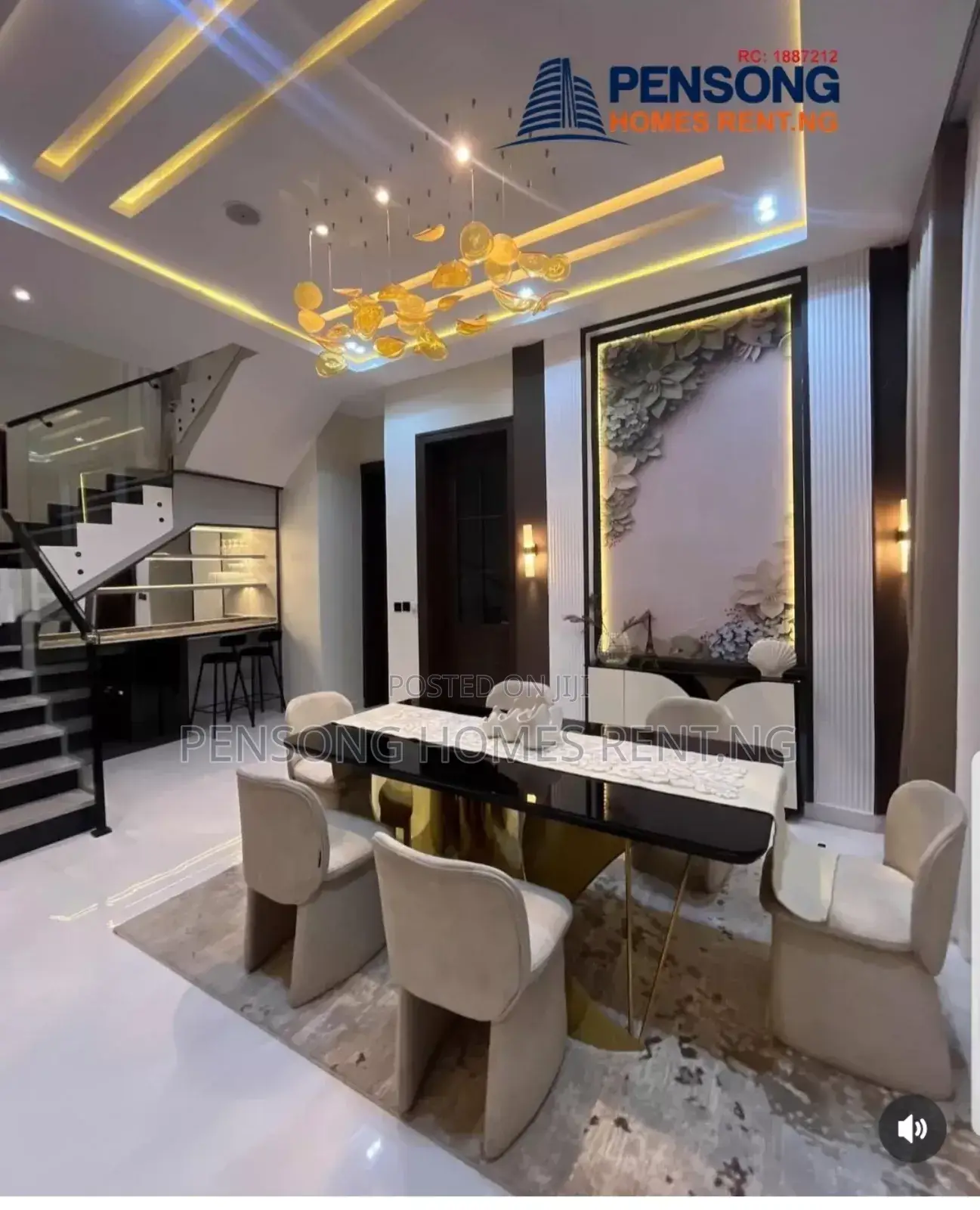 Furnished 5bdrm Duplex in Megamound Estate, Lekki Expressway for rent