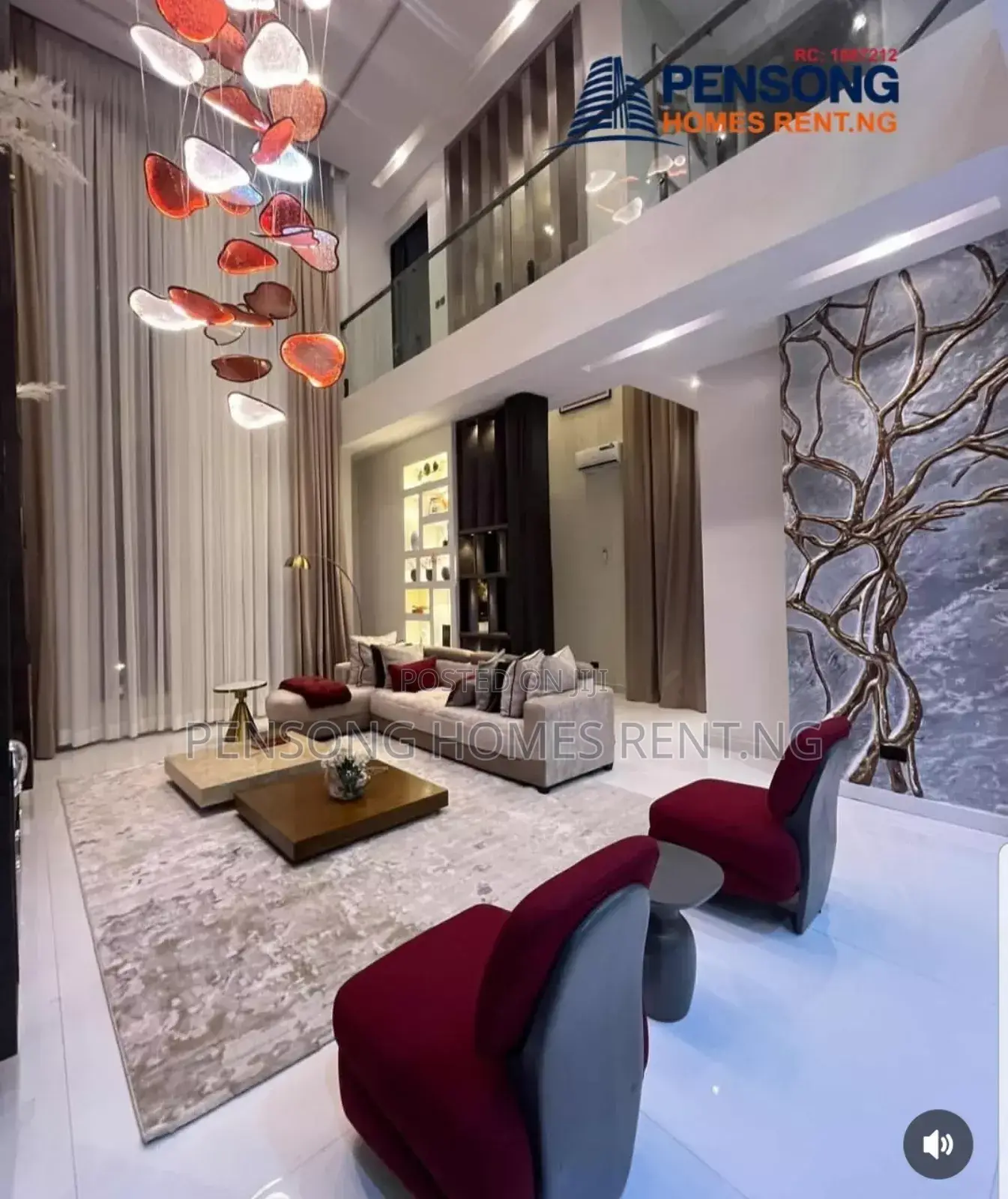 Furnished 5bdrm Duplex in Megamound Estate, Lekki Expressway for rent