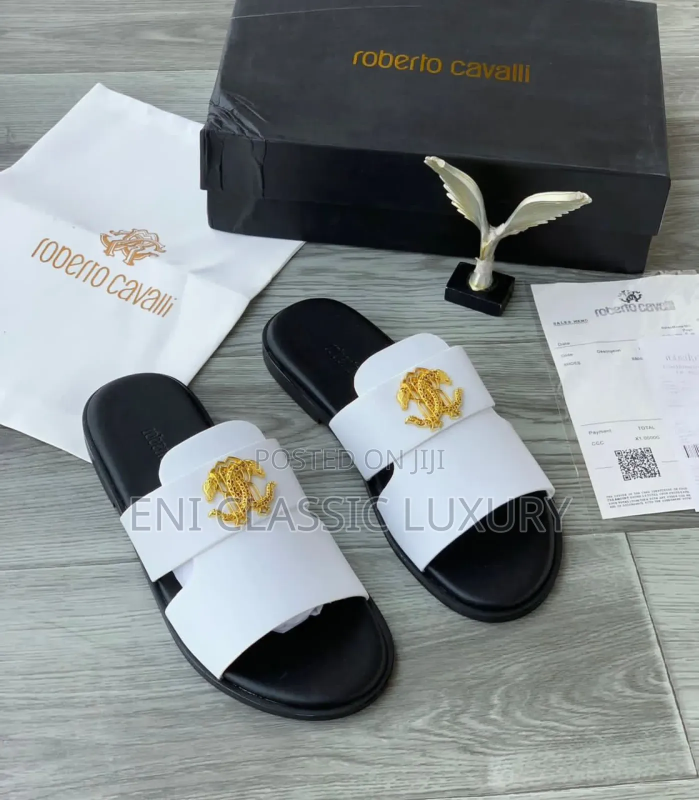 Prada Luxury Men's Slippers Well Banded Package