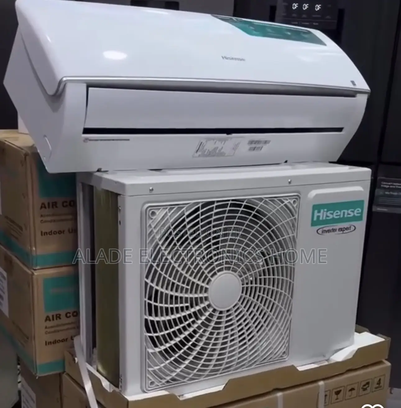 Hisense 2HP Inveter AC. 100% Copper Condenser. 10yrs Waranty
