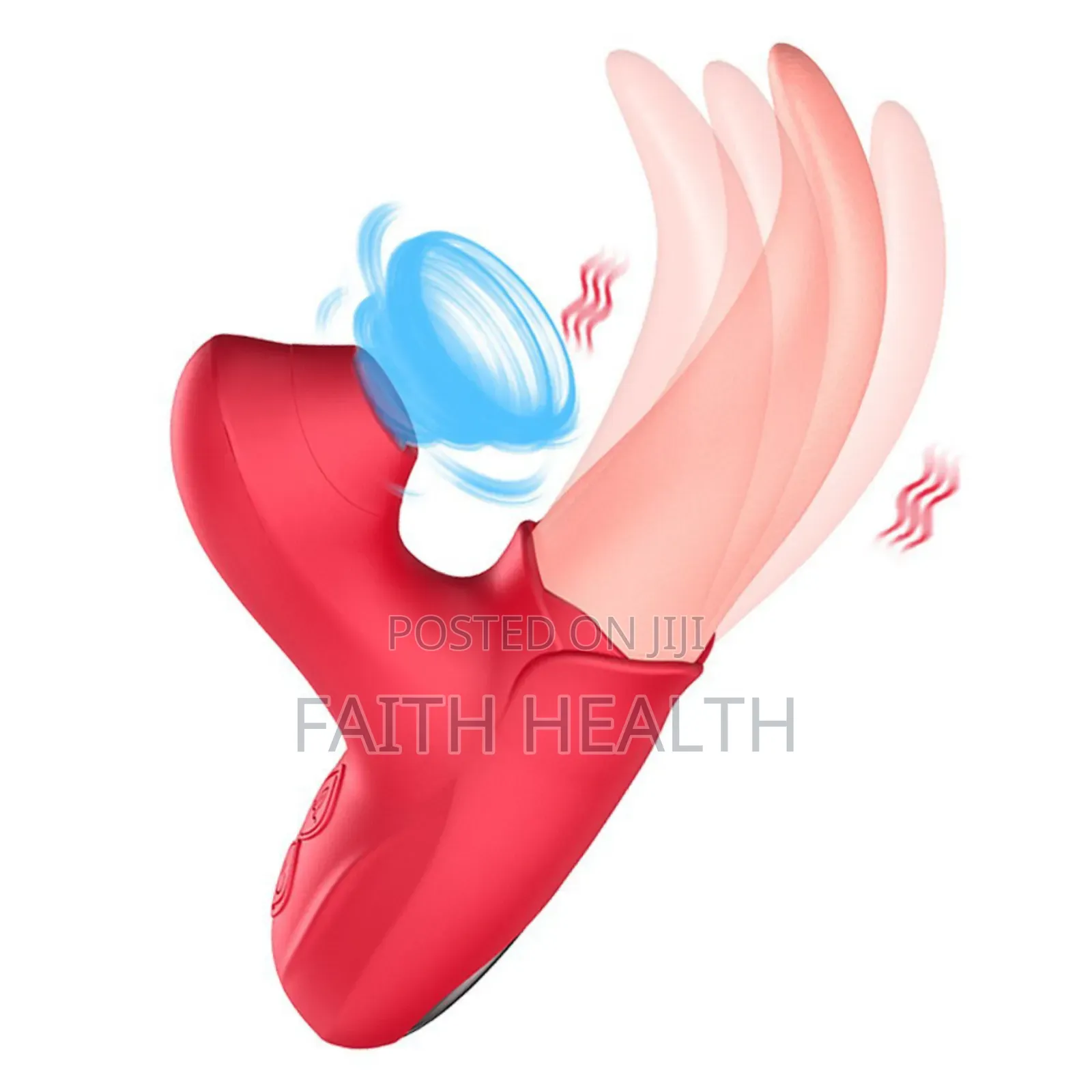 2 in One Tongue and Sucking Vibrator