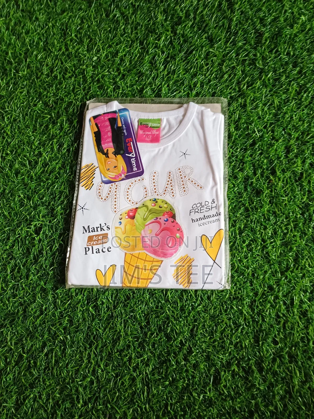 Baby Girl Icrecream Tops