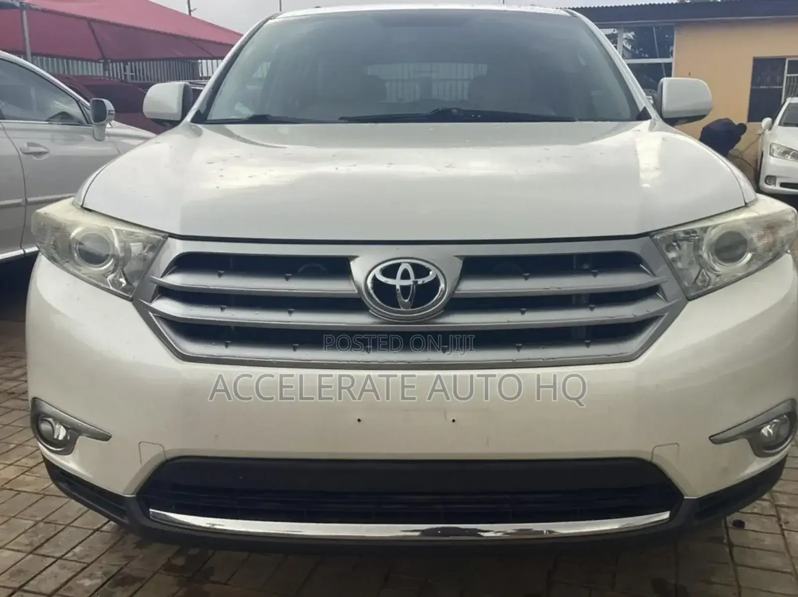 Toyota Highlander Limited 3.5l 4WD 2013 White