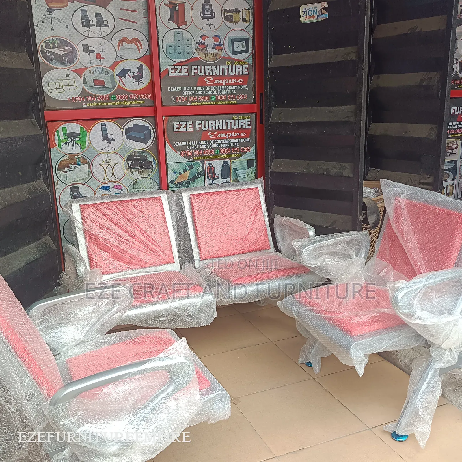 1unit 2seaters and 2units Single Seater Guest Chair