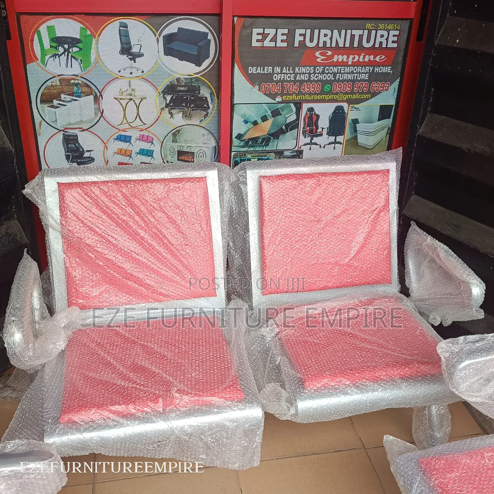 1unit 2seaters and 2units Single Seater Guest Chair