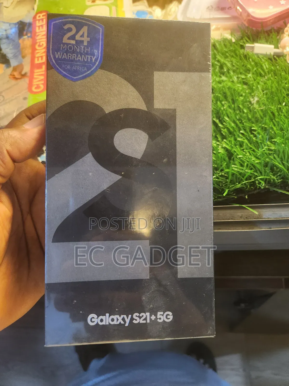 New Samsung Galaxy S21+ 5G 128 GB Gray