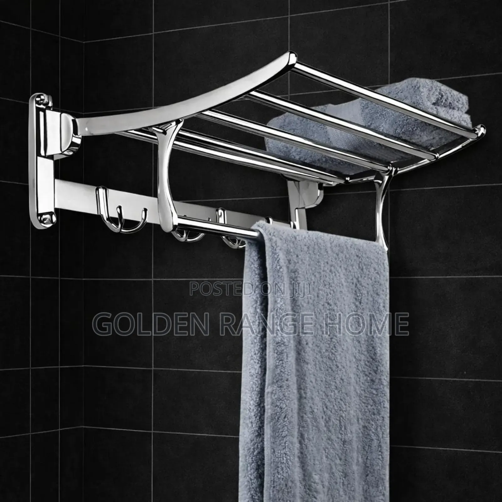 Premium Stainless Steel Wall-mounted Towel Rack