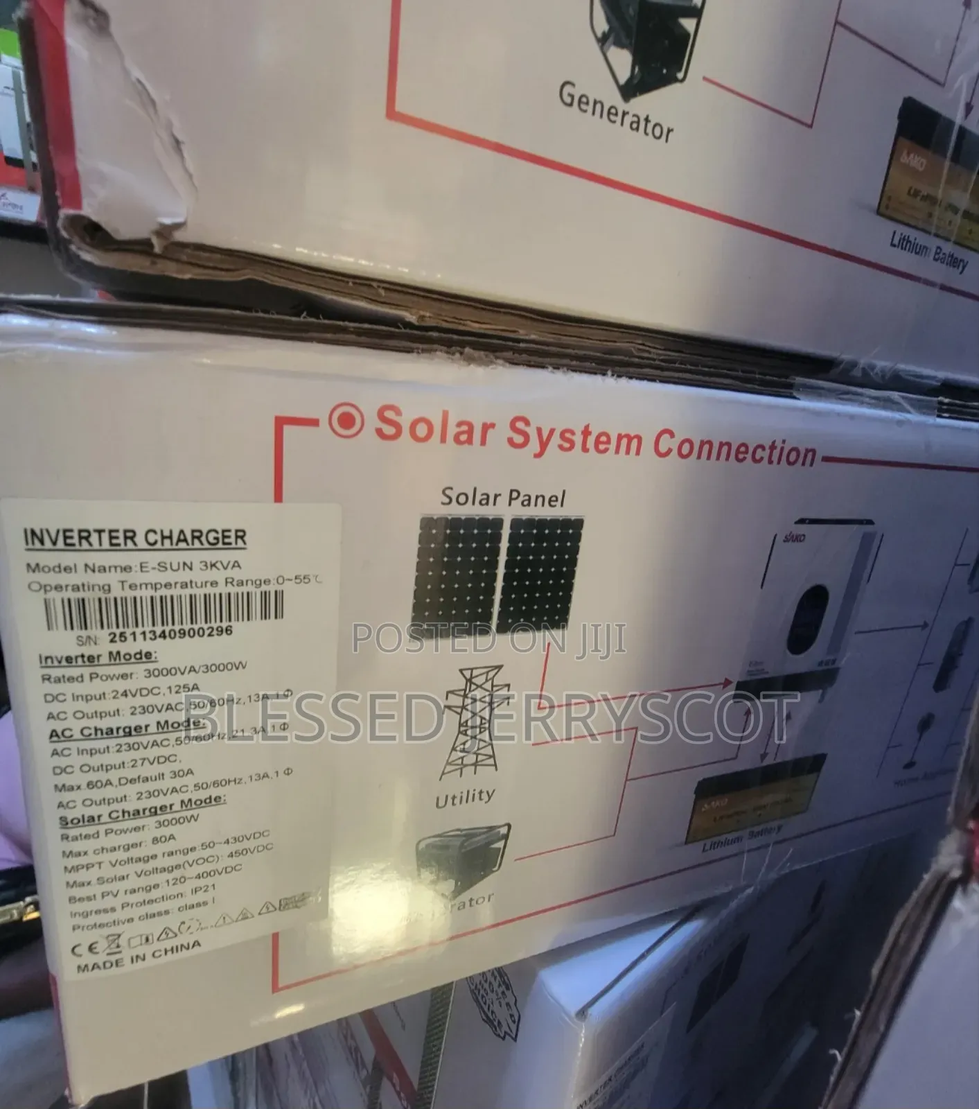 Sako 3kva 24v Hybrid Solar Inverters Available In Stock.