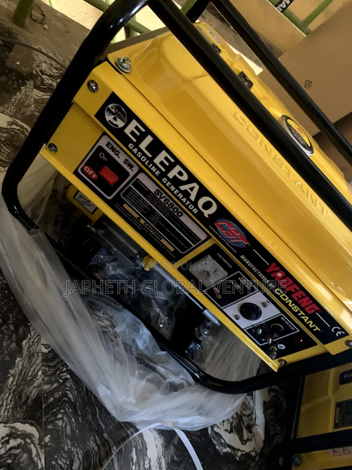 Elepaq Manual Start Petrol Generator
