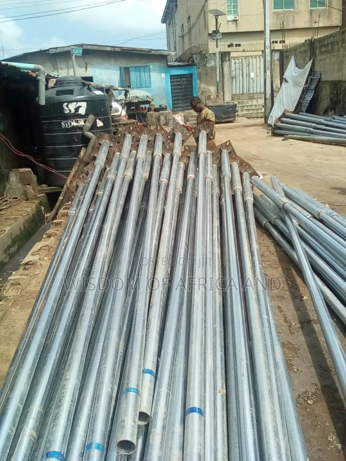 Local Street Lights Pole Available 6ft