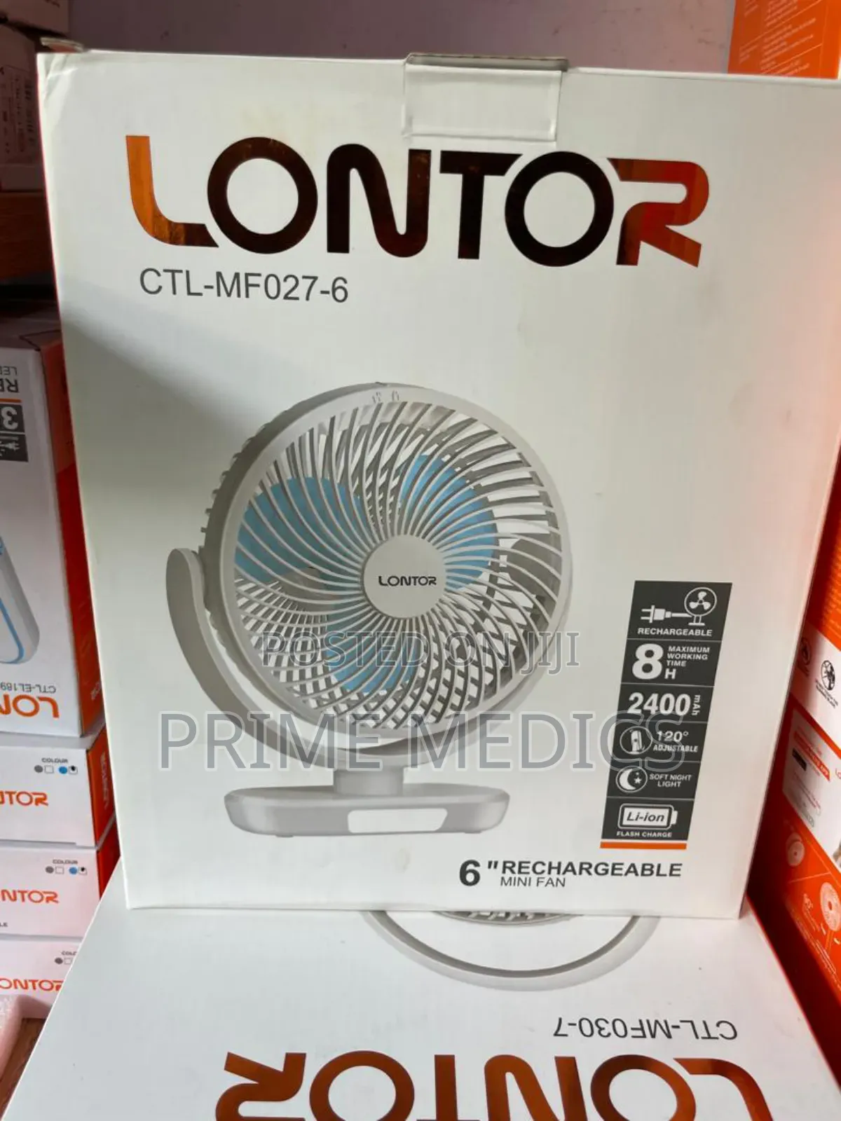 Rechargeable Mini Fan