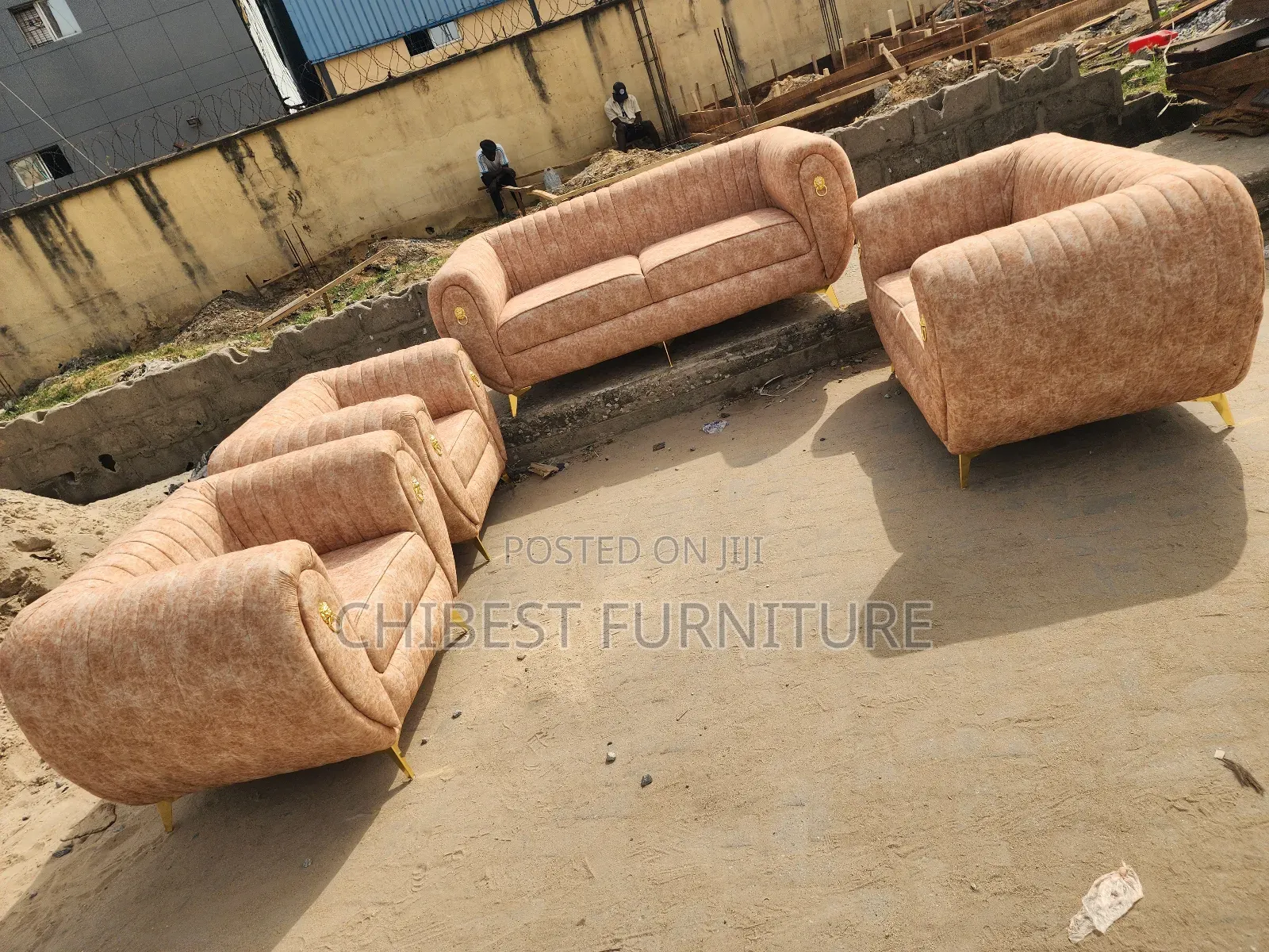 Quality And Durable Set Of 7 Seaters Sofa Chairs