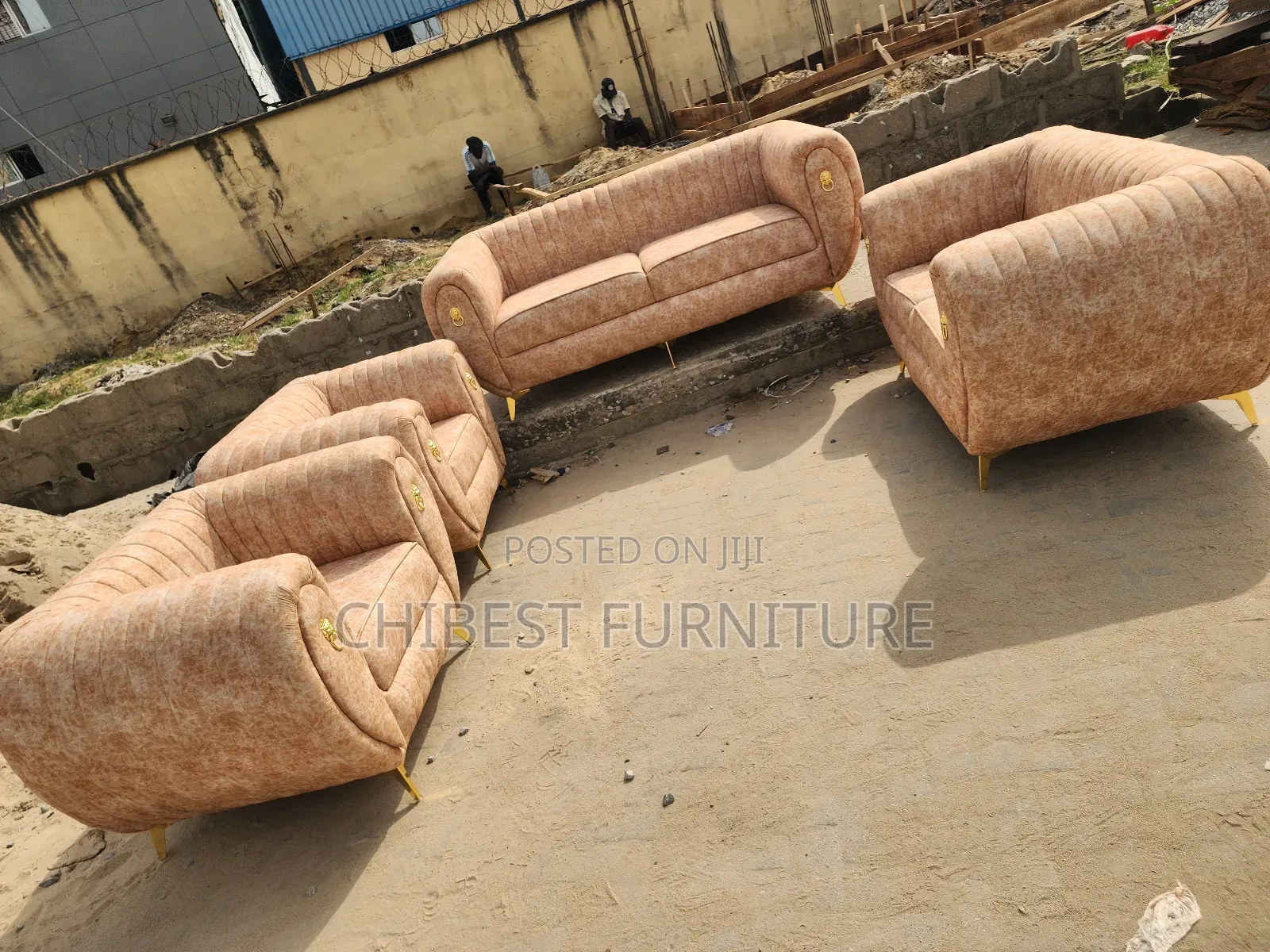 Ulphostery Padded Seven Seaters Sofa Chairs