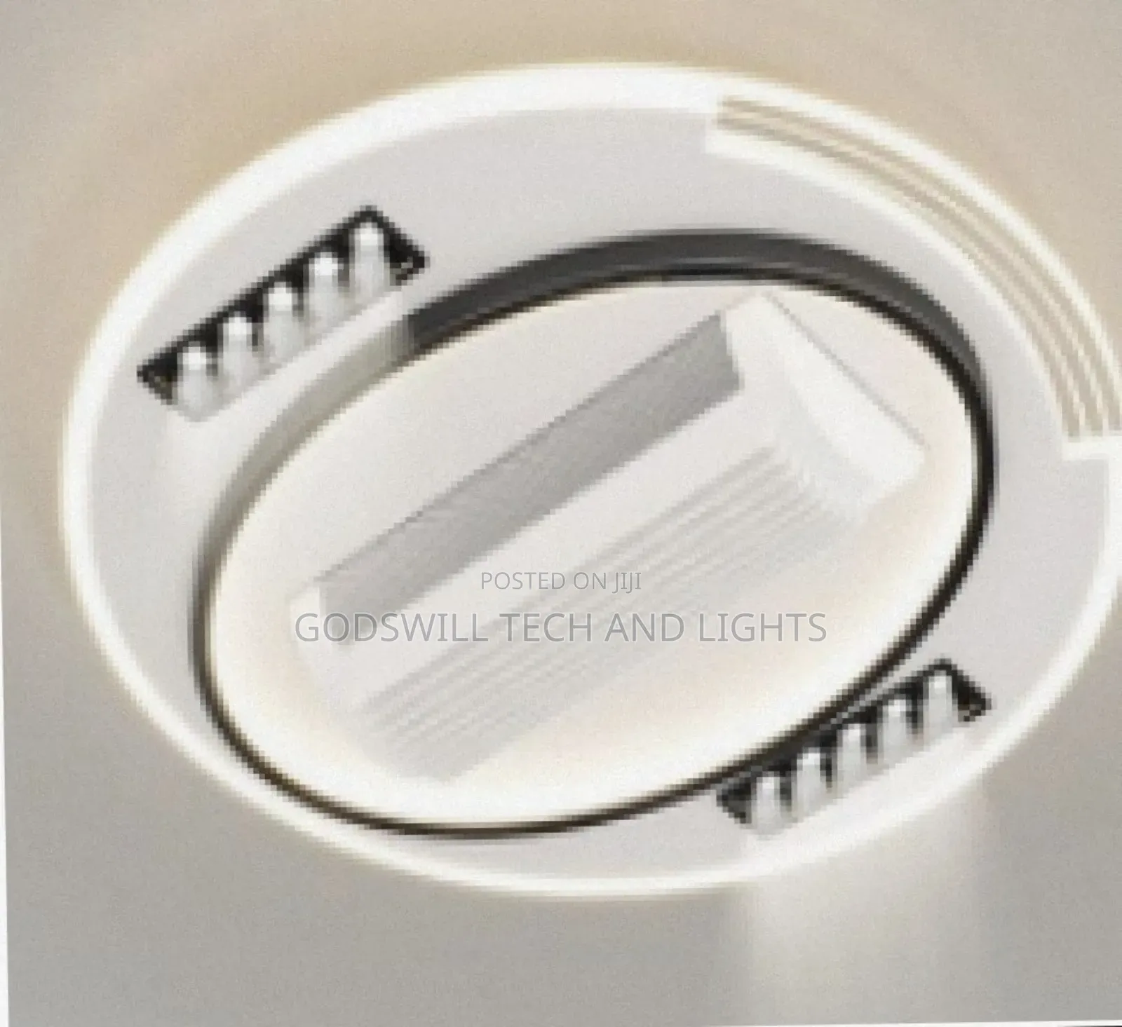 Led Light With Bladeless Fan