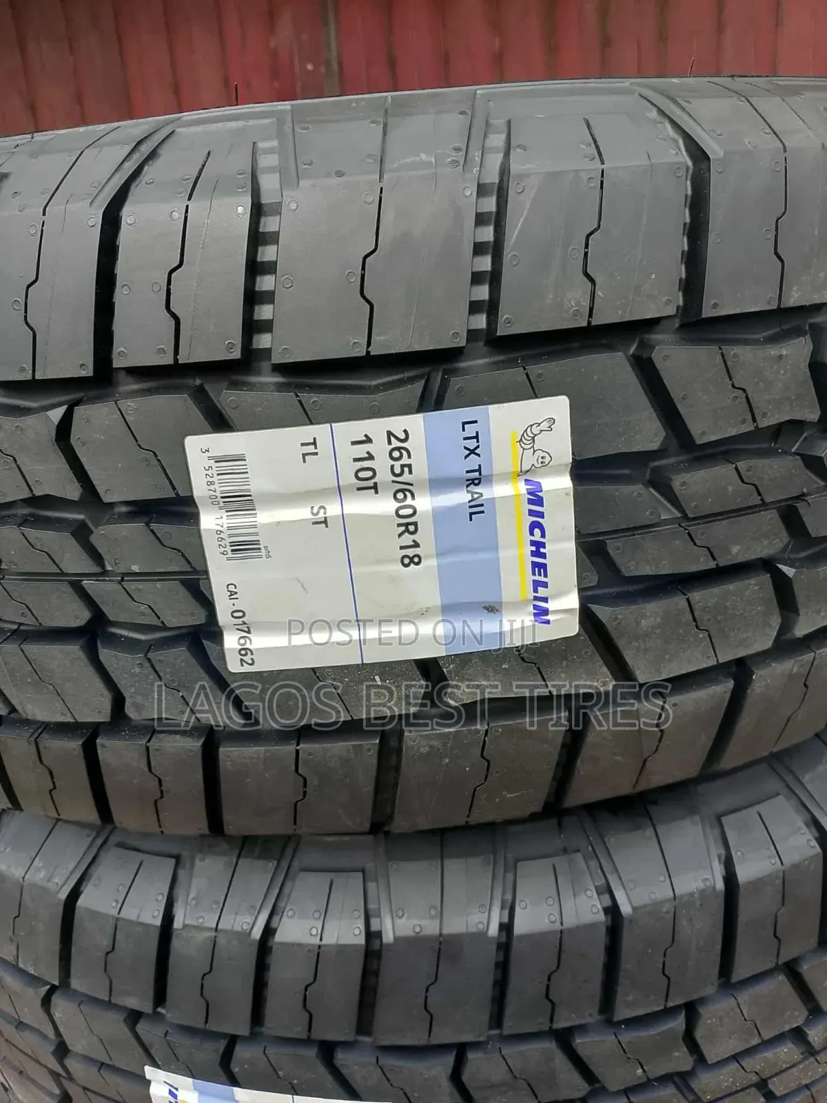 Michelin LTX Trail Tires - 265/60 R18 (Brand New)With18months Warranty