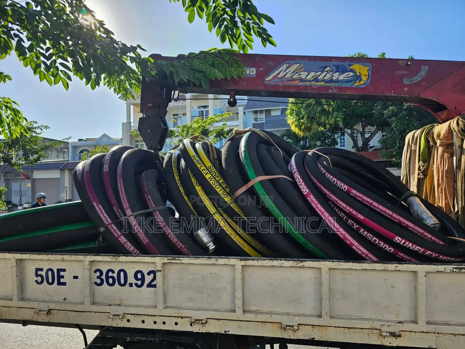 3" X 100ft Bulk Diesel Transfer Hose 200 Psi C/W Camlock Coupling