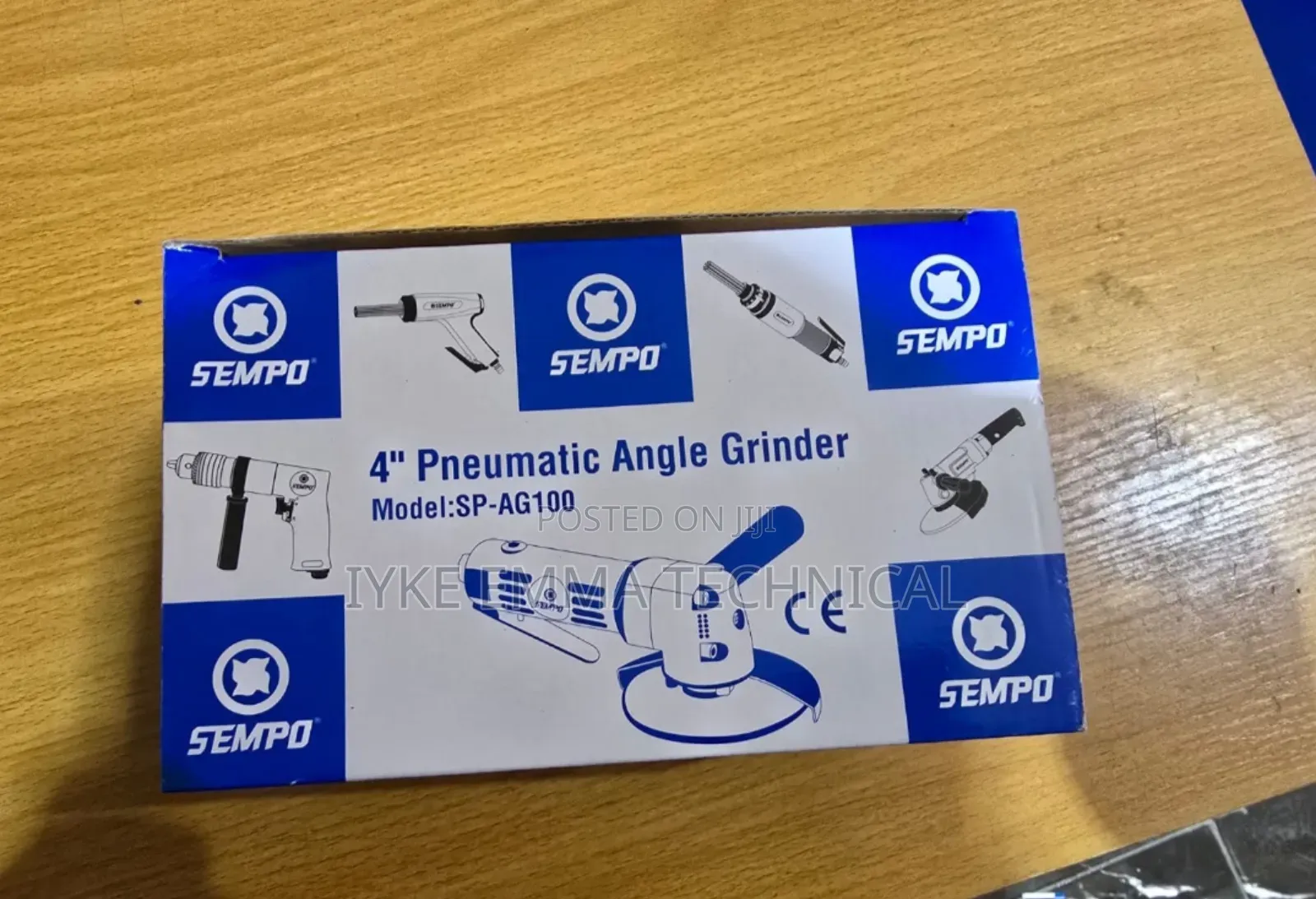 4" Pneumatic Angle Grinder Model:Sp-Ag100