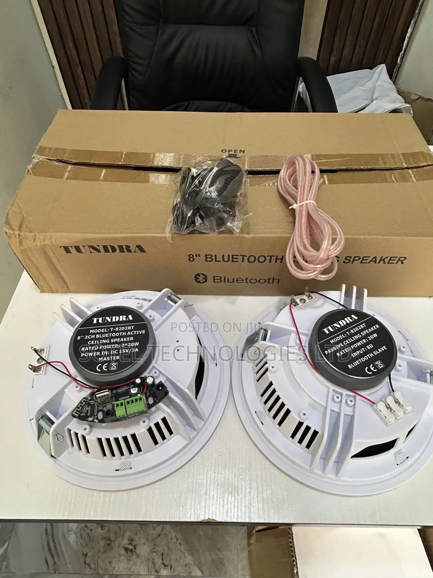 2in1 20w Bluetooth Ceiling Speaker With Built-in Amplifier