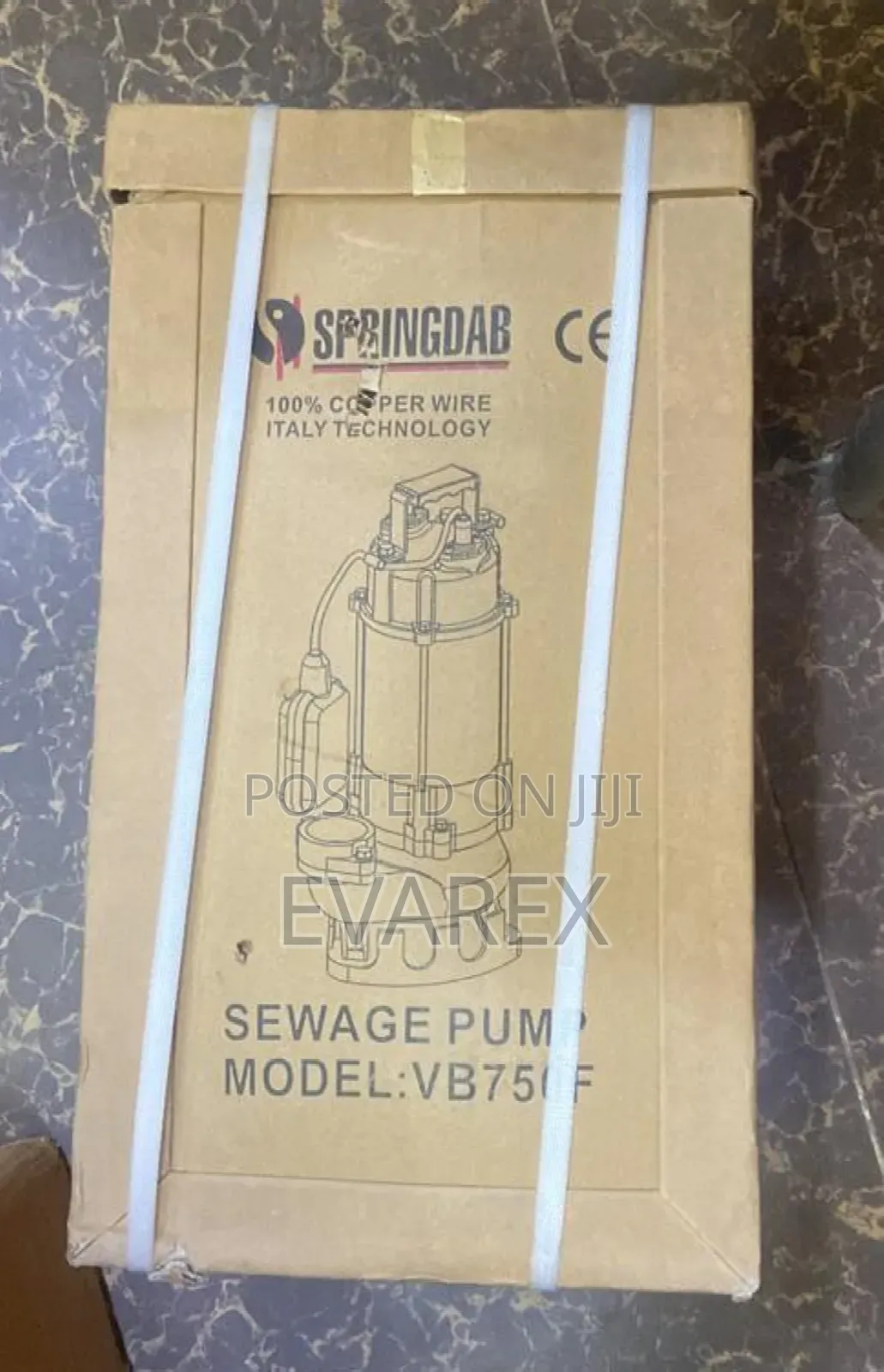 Fountain Pump Machine 100% Copper, Sewage Pump Machine