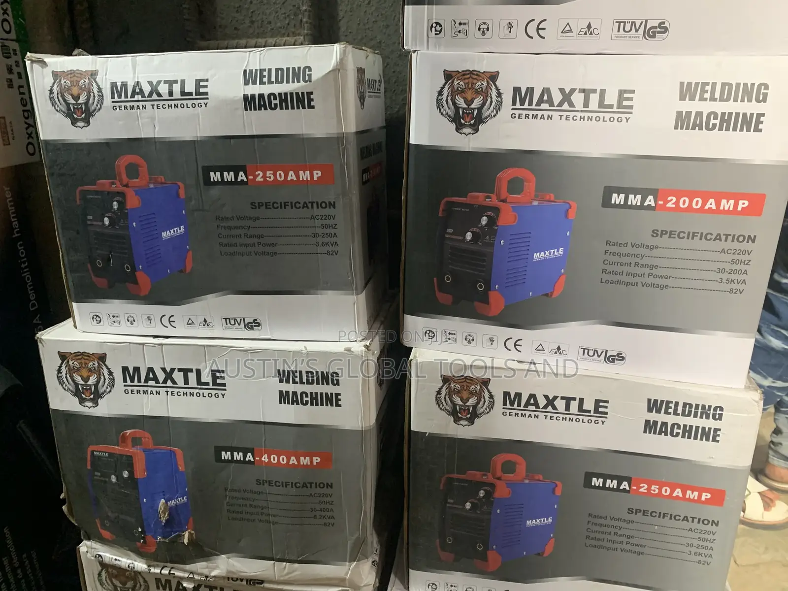Maxtle 200amps Welding Machine