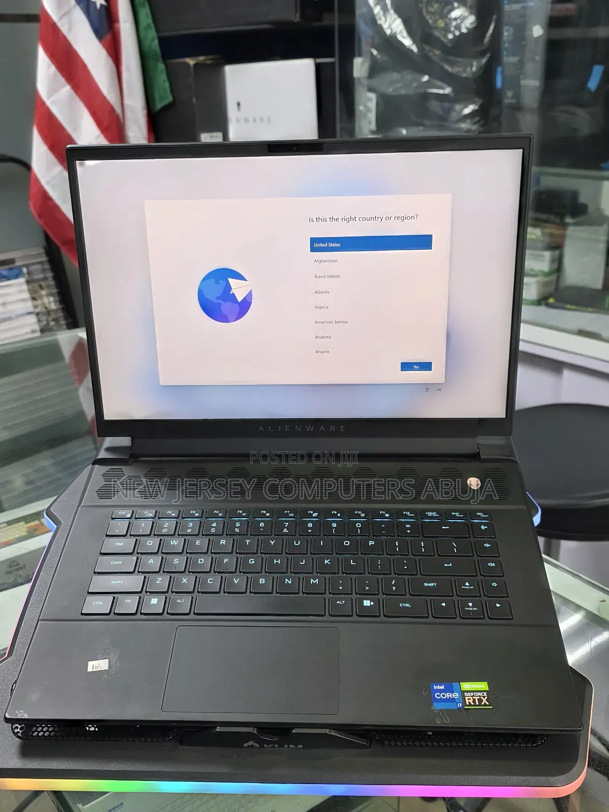 Laptop Dell Alienware M16 r1 16GB Intel Core i7 SSD 1T