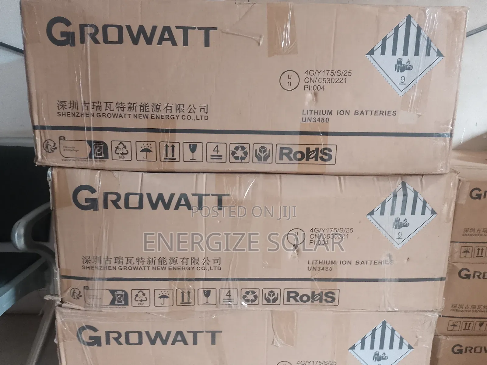 Growatt 14.3kwh 51.2v Lithium Battery