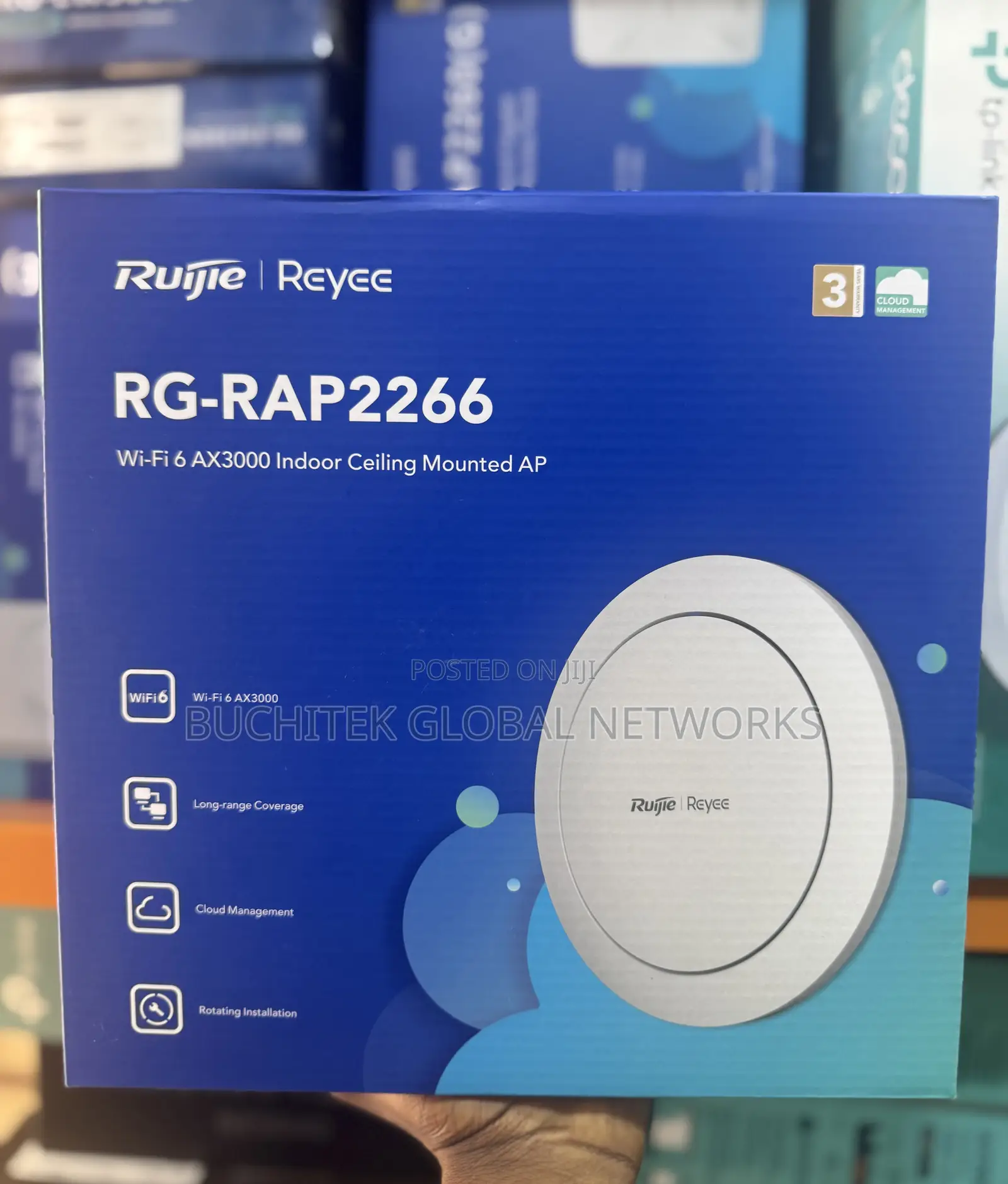 Ruijie Rg-Rap2266 Ax3000 Wi-Fi 6 Access Point.