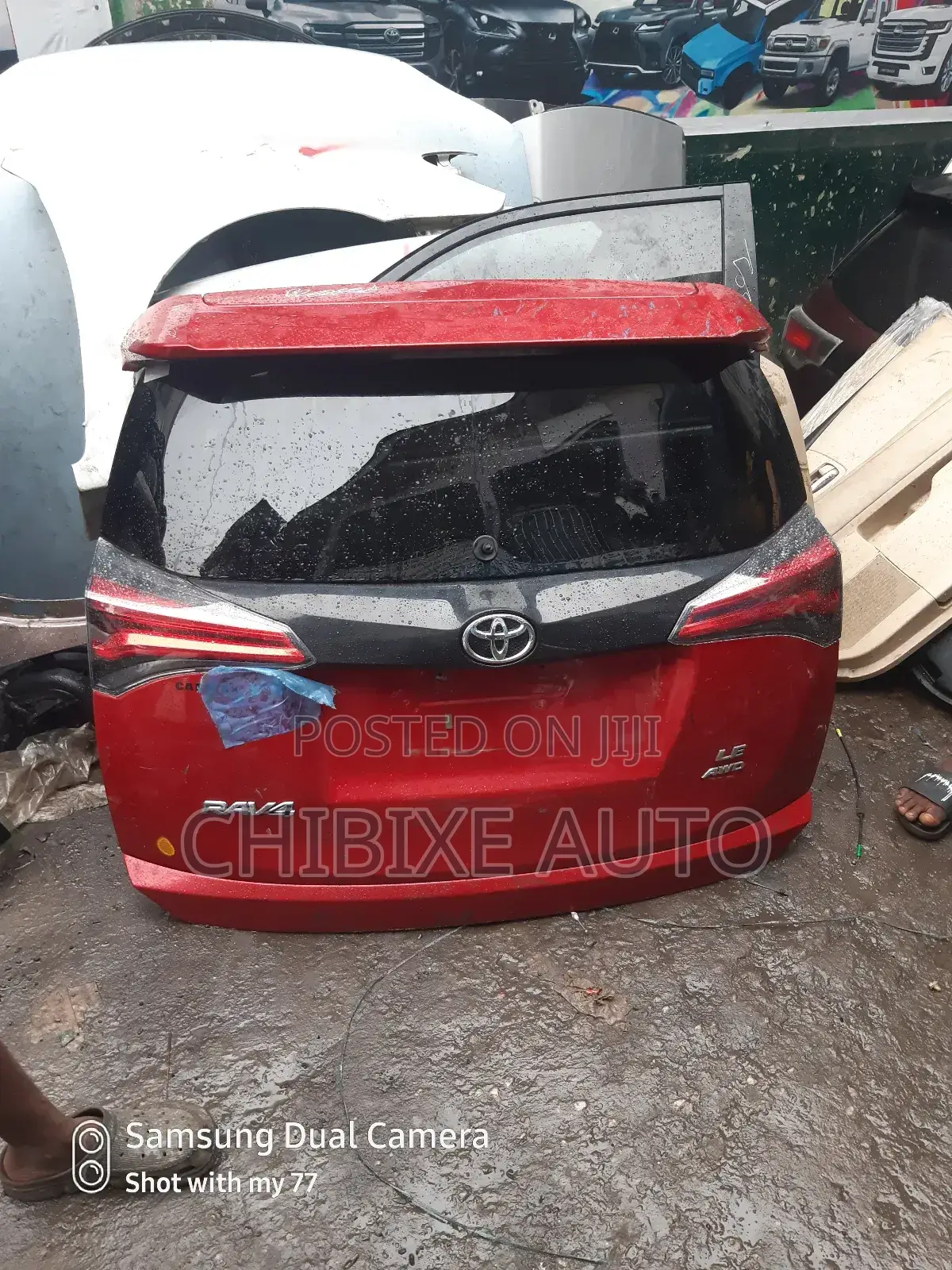 Complete Back Booth Rav4 2017 Available as Seen