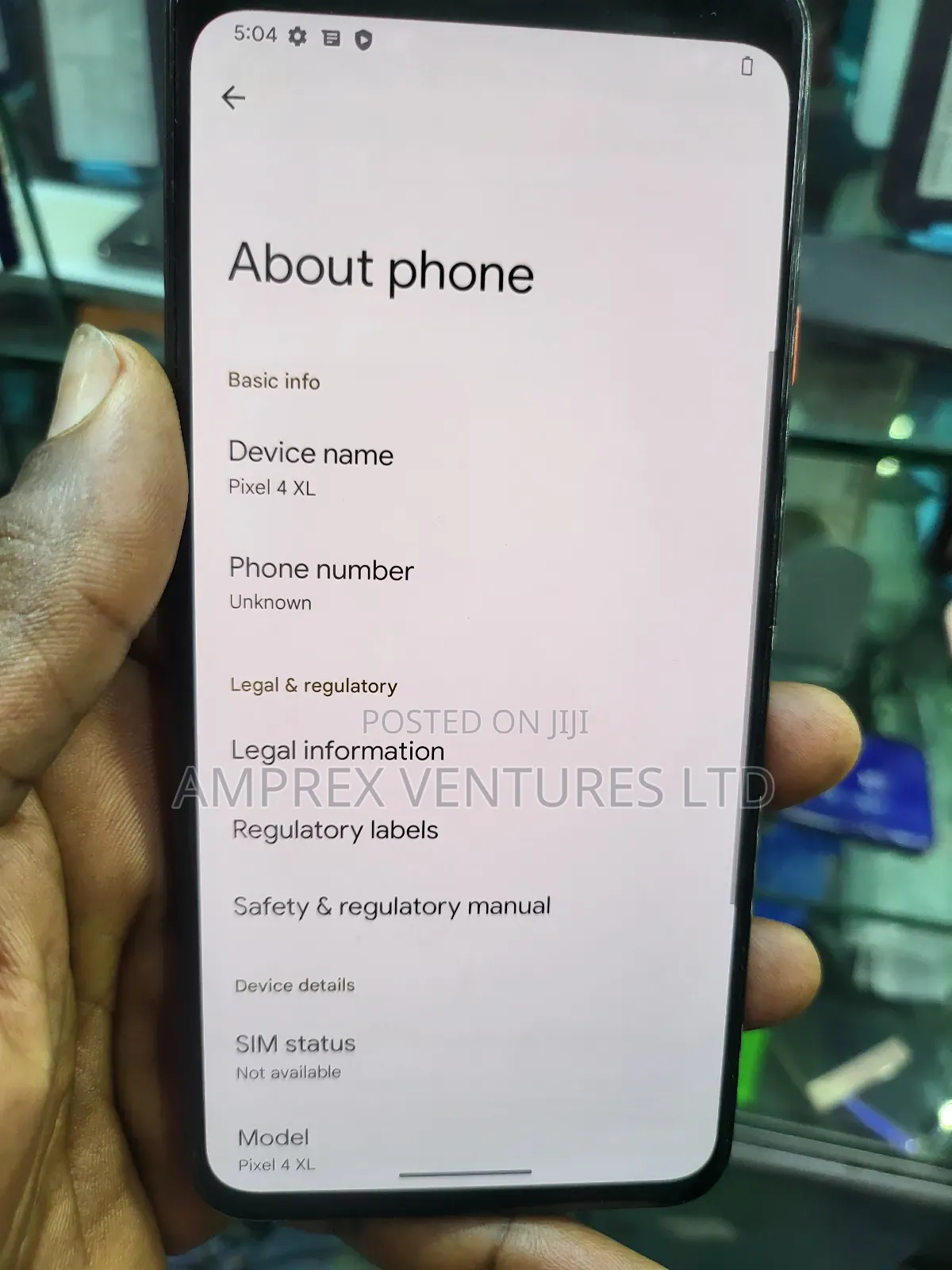 Google Pixel 4 XL 128 GB White