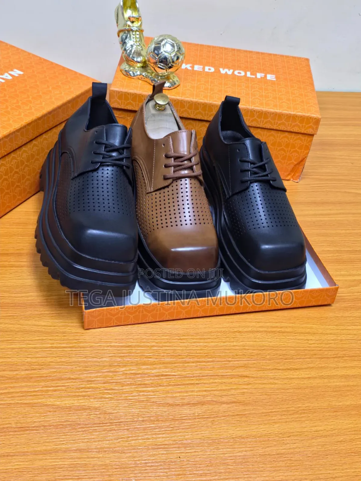 Latest Design of Naked Wolfe Men's Flat Shoes