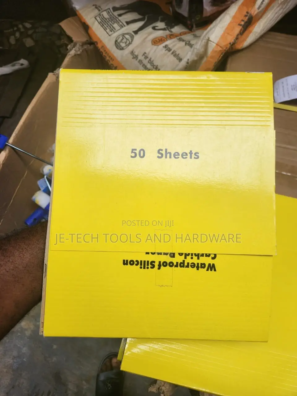 Ashdex English Abrasives Waterproof Silicon Carbide Paper P800