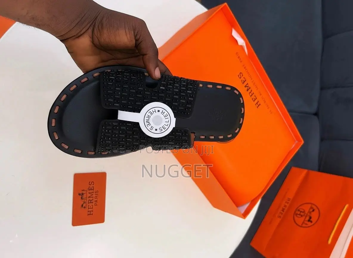 Hermes Luxury Grade Palm Black Leather