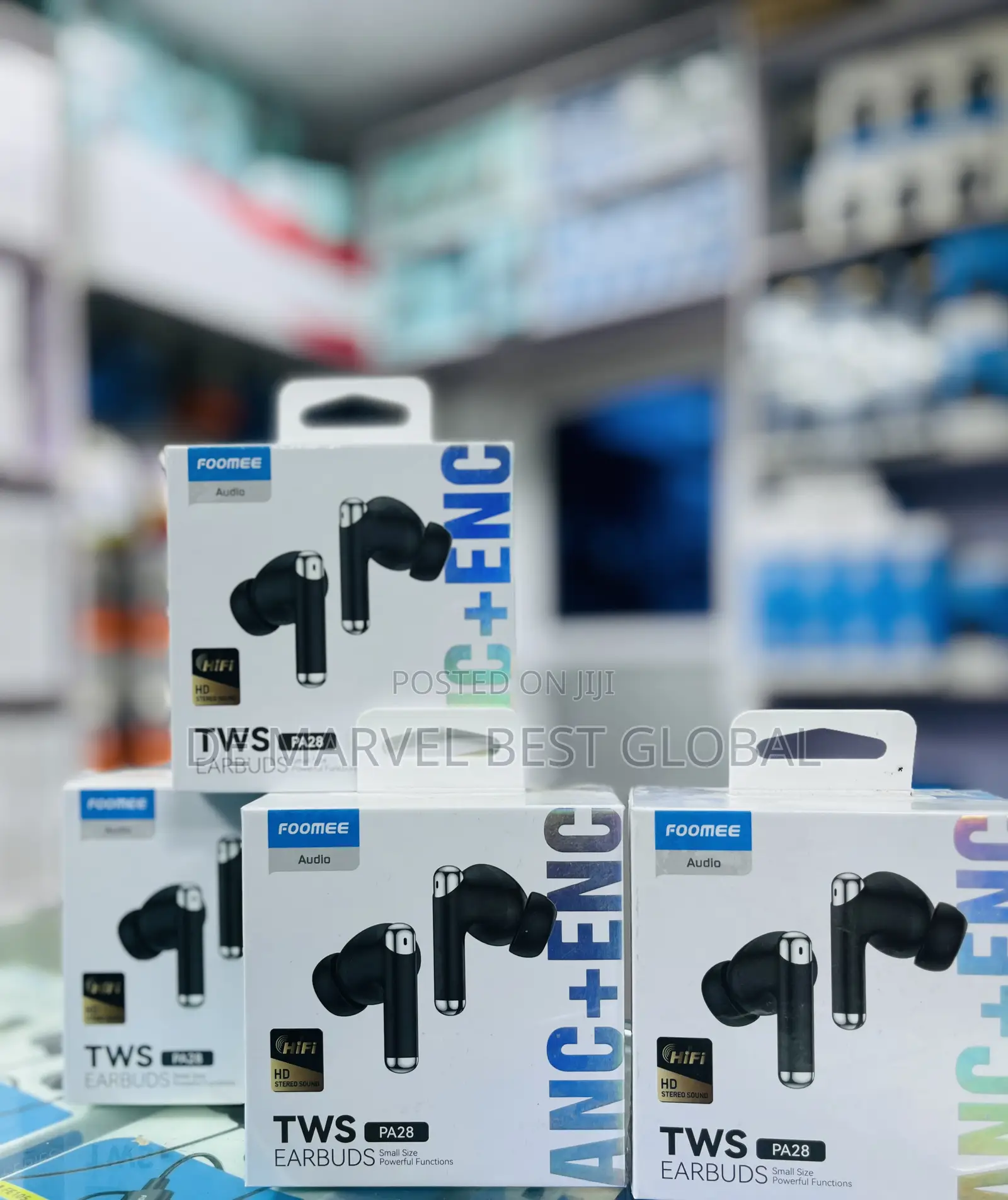 Foomee Earbud TWS • Pa28 -Arbuds Powerful Functions