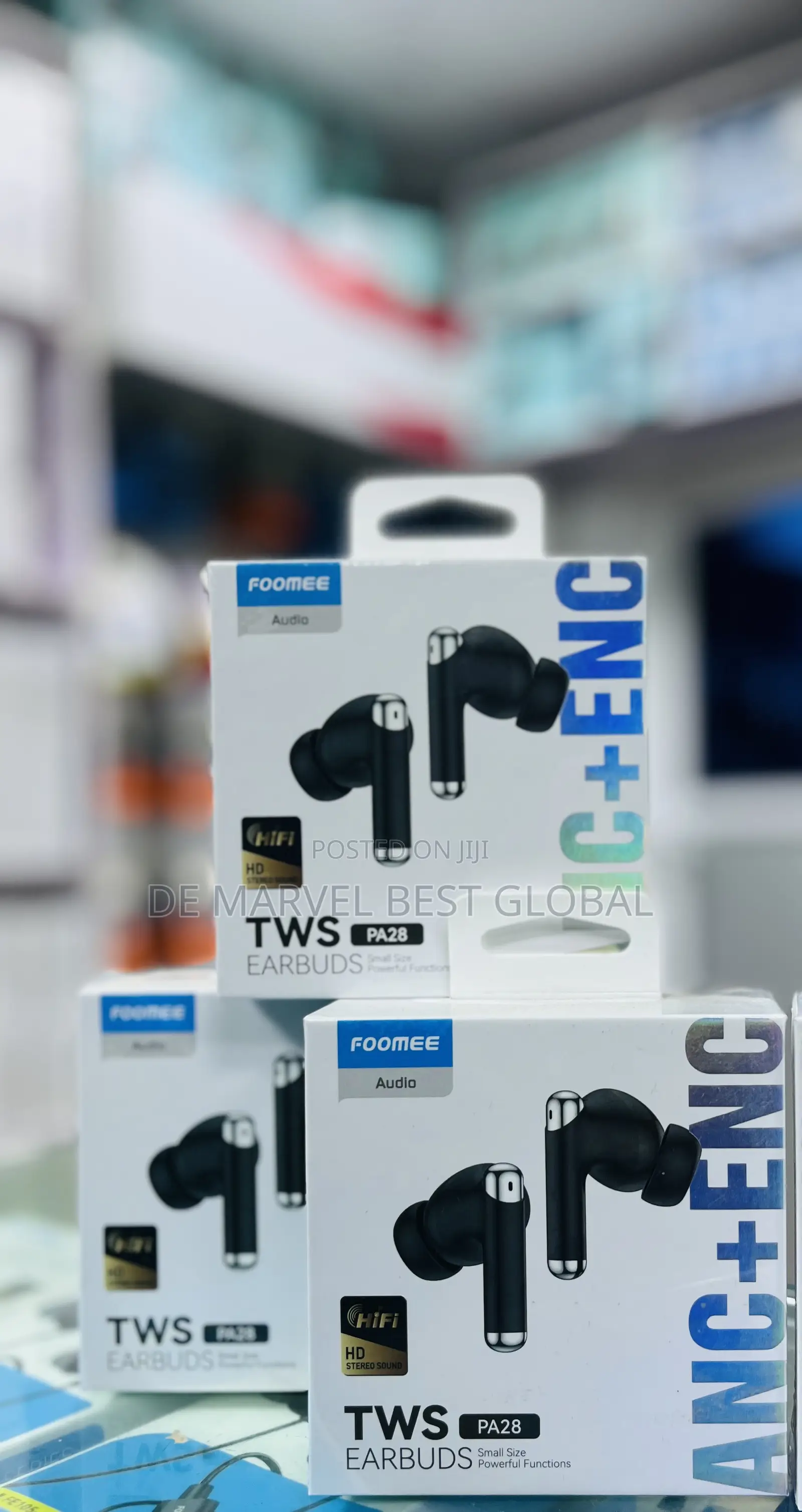 Foomee Earbud TWS • Pa28 -Arbuds Powerful Functions