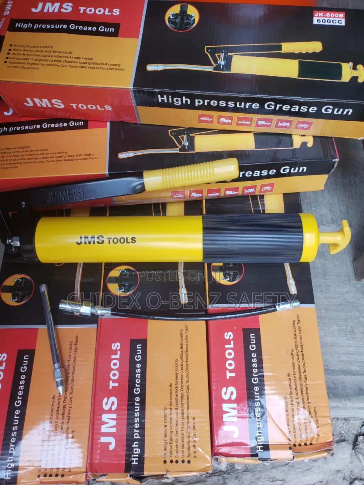 High Pressure Hand Grease Gun