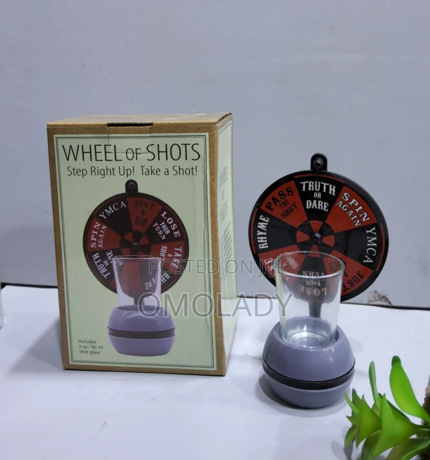Wheel of Shot Game Time and Fun Play