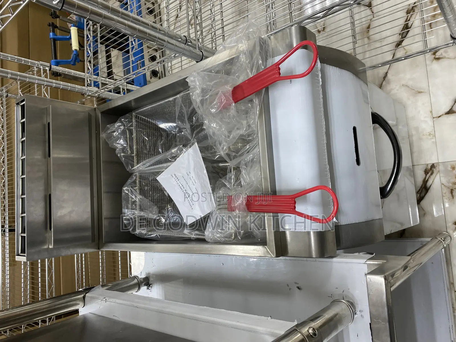 1 Tank 2 Basket Standing Gas Deep Fryer Now Available