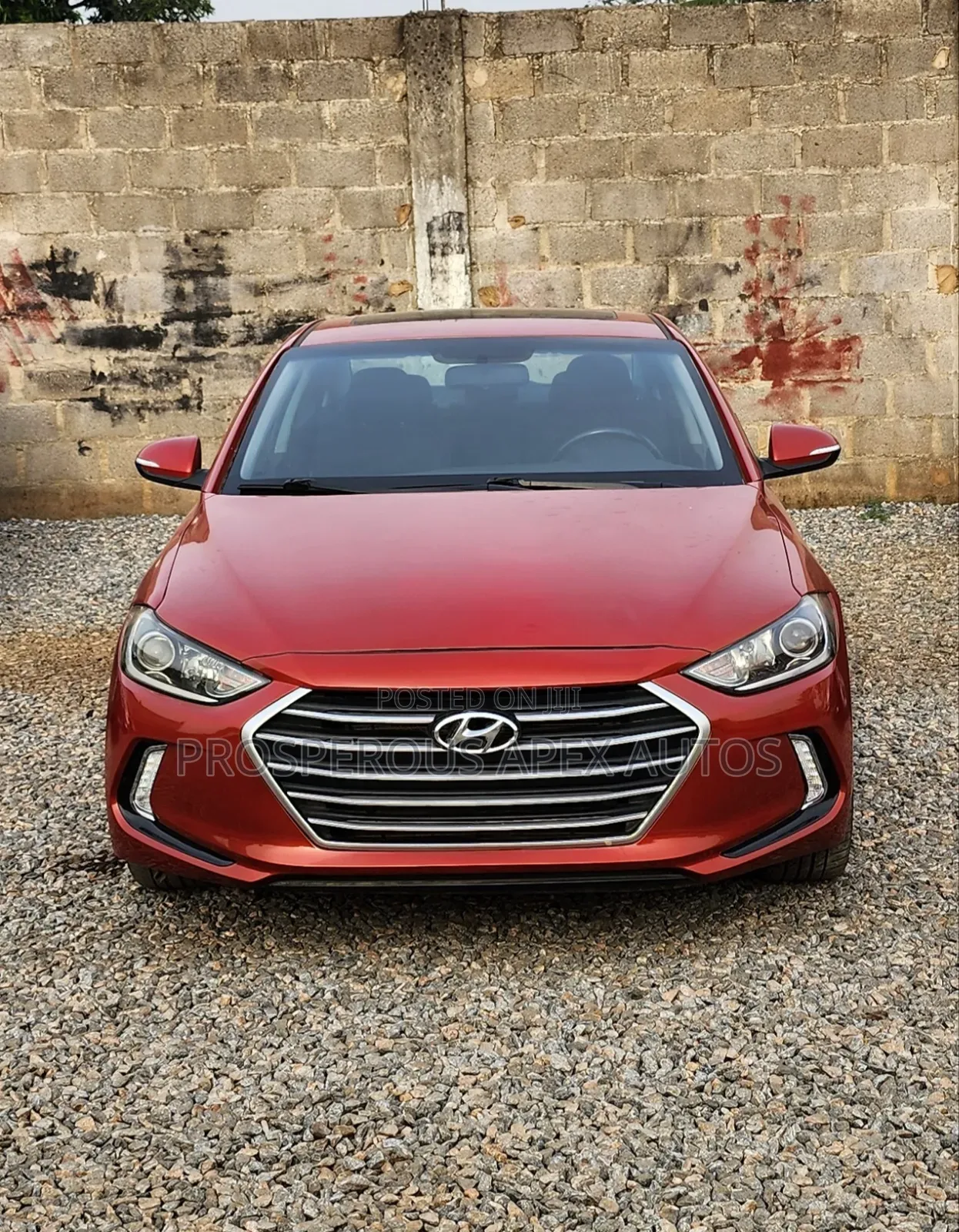 Hyundai Elantra Sport Sedan FWD (2.0L 4cyl 6A) 2016 Orange