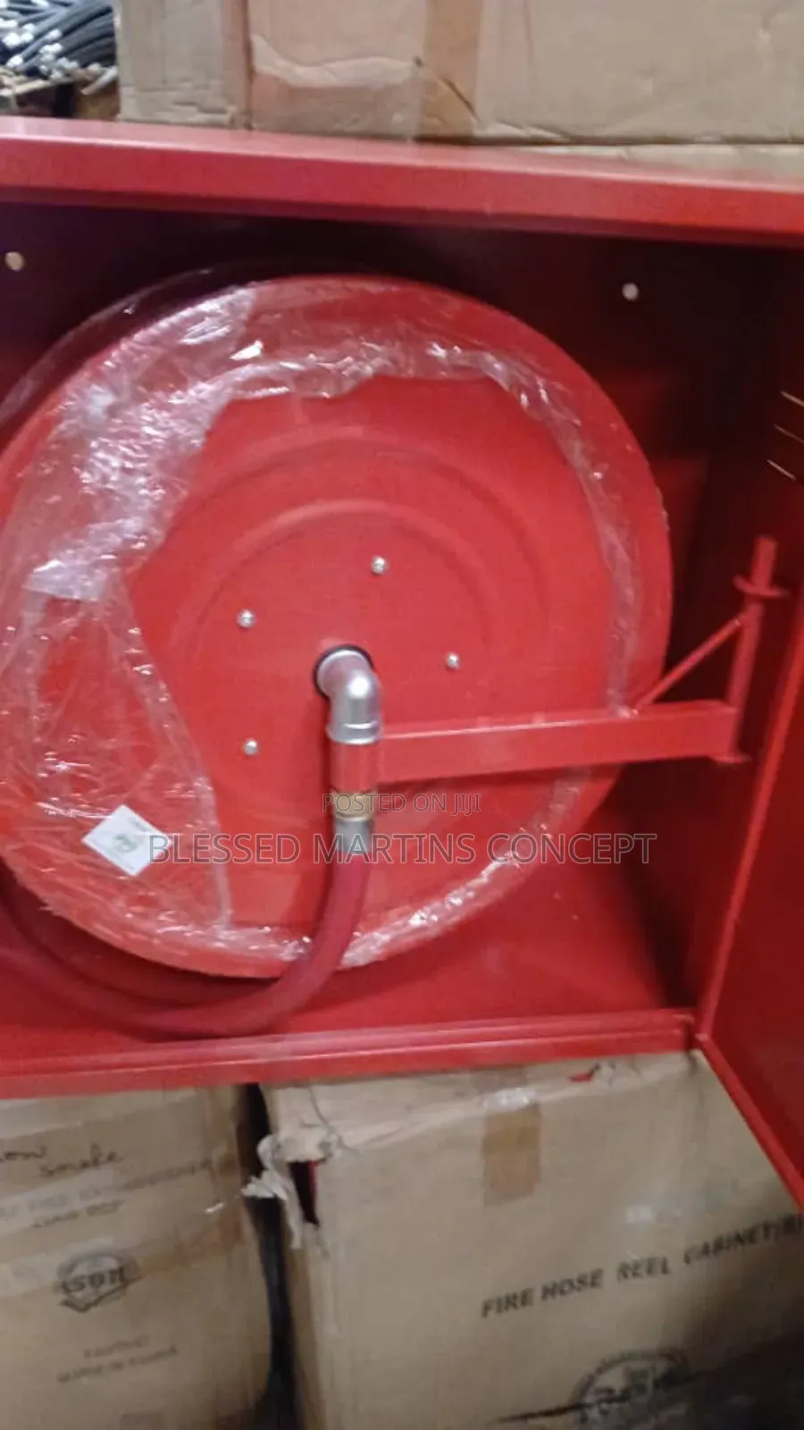 3/4" Fire Hose Reel With Cabinet. Length:30 Meters