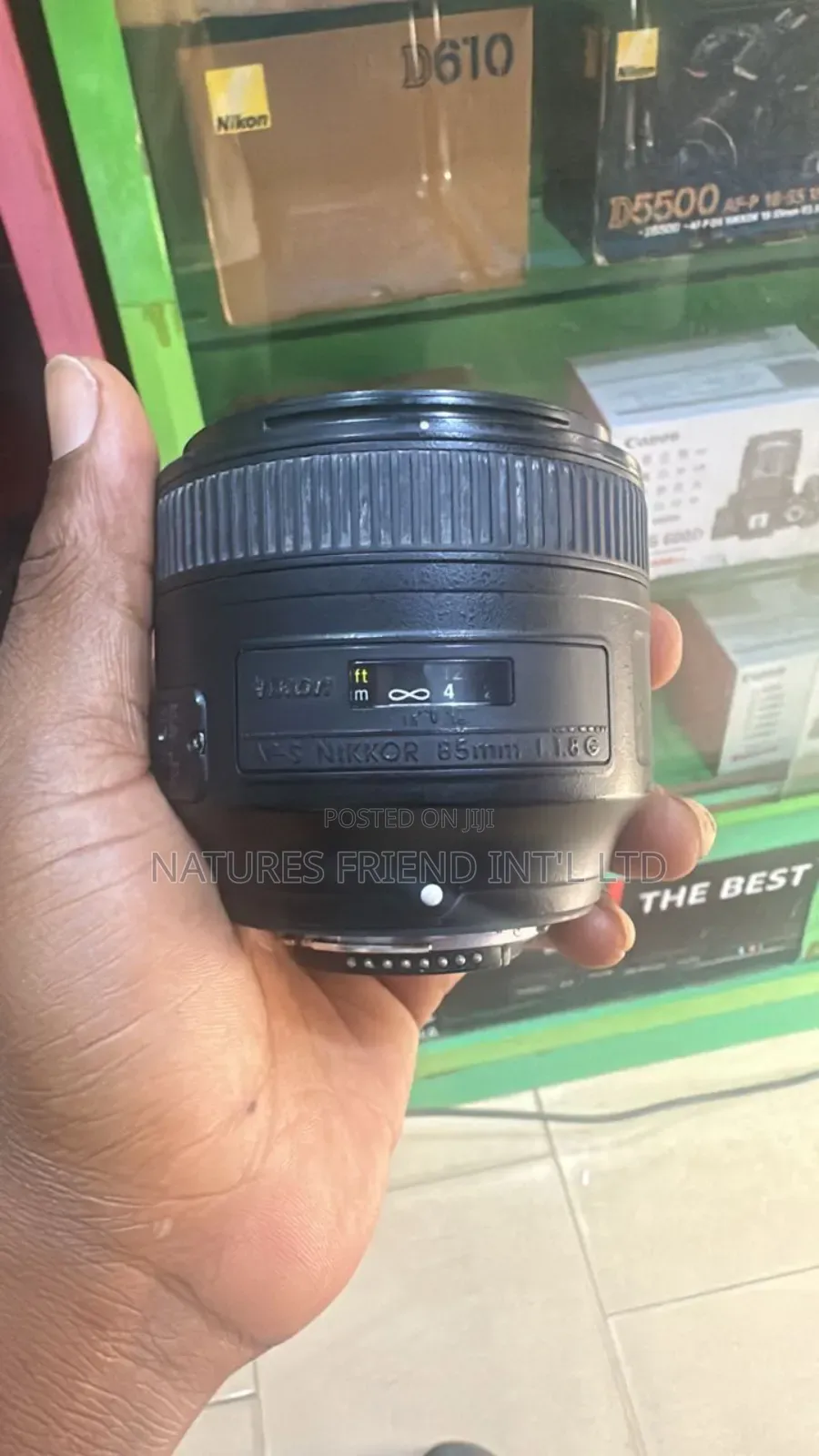 Lens 85mm F1.8g Nikkon