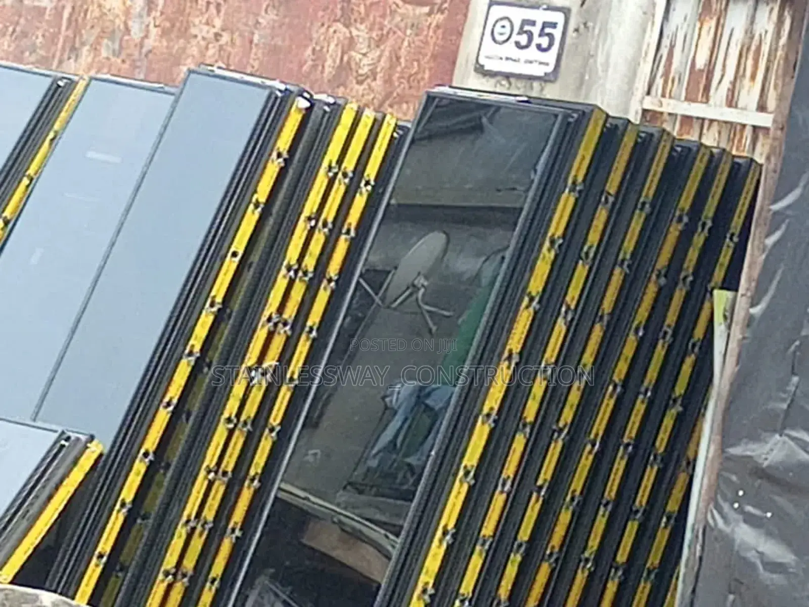 Aluminum Window With Burglary