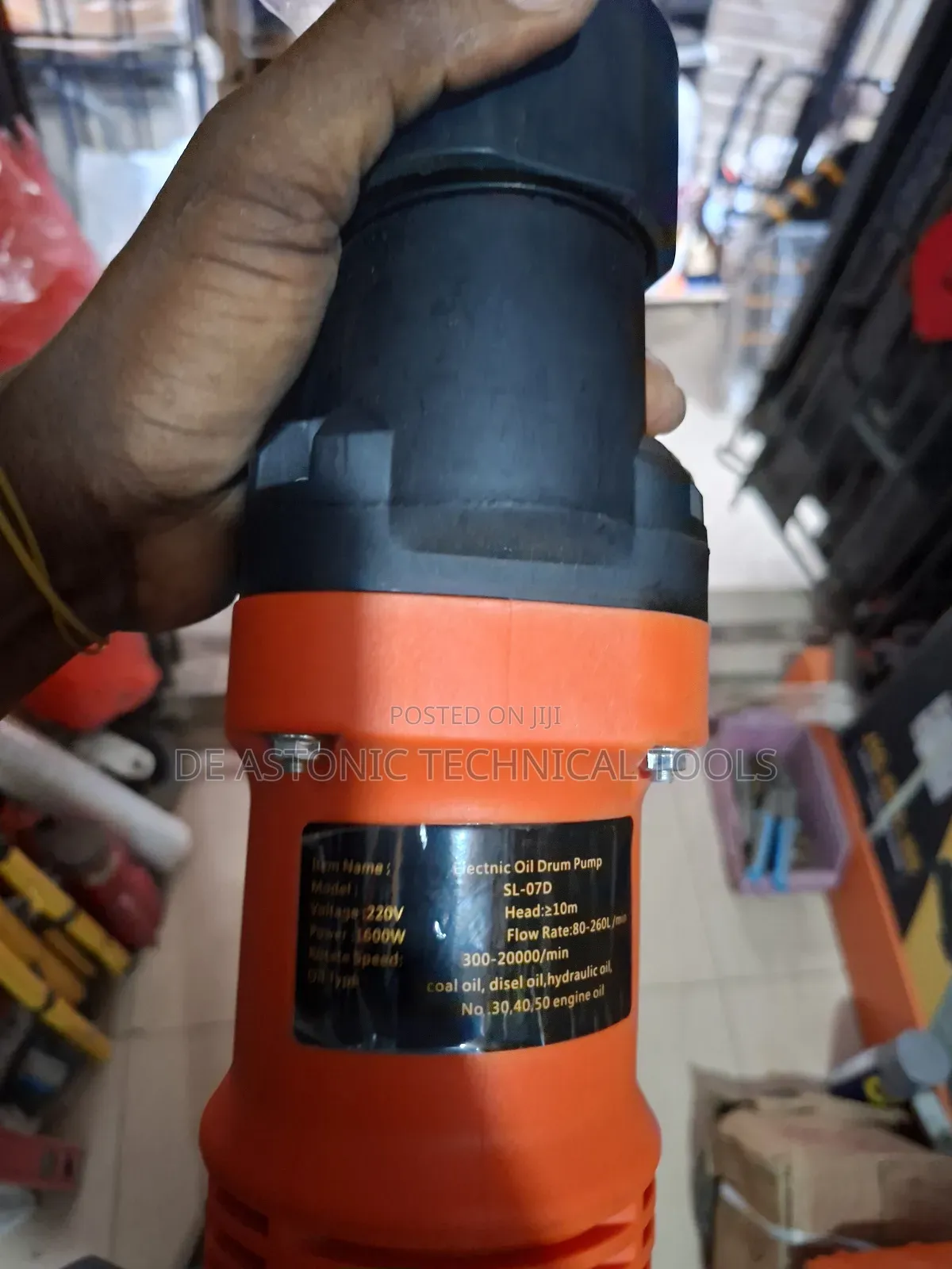 Electric Oil Transfer Pump-1600w
