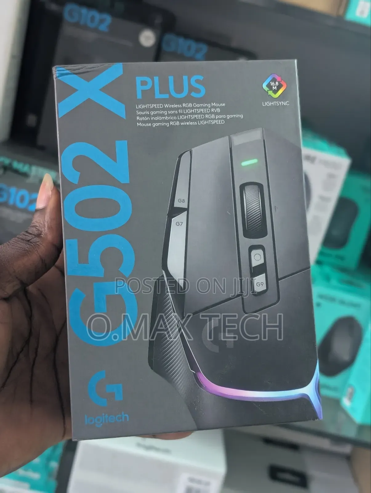 Logitech G502 X Plus Gaming Mouse