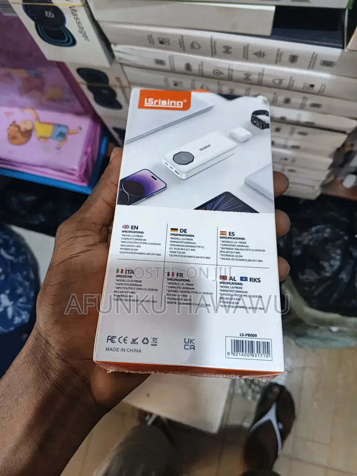 20,000 Mah Power Bank