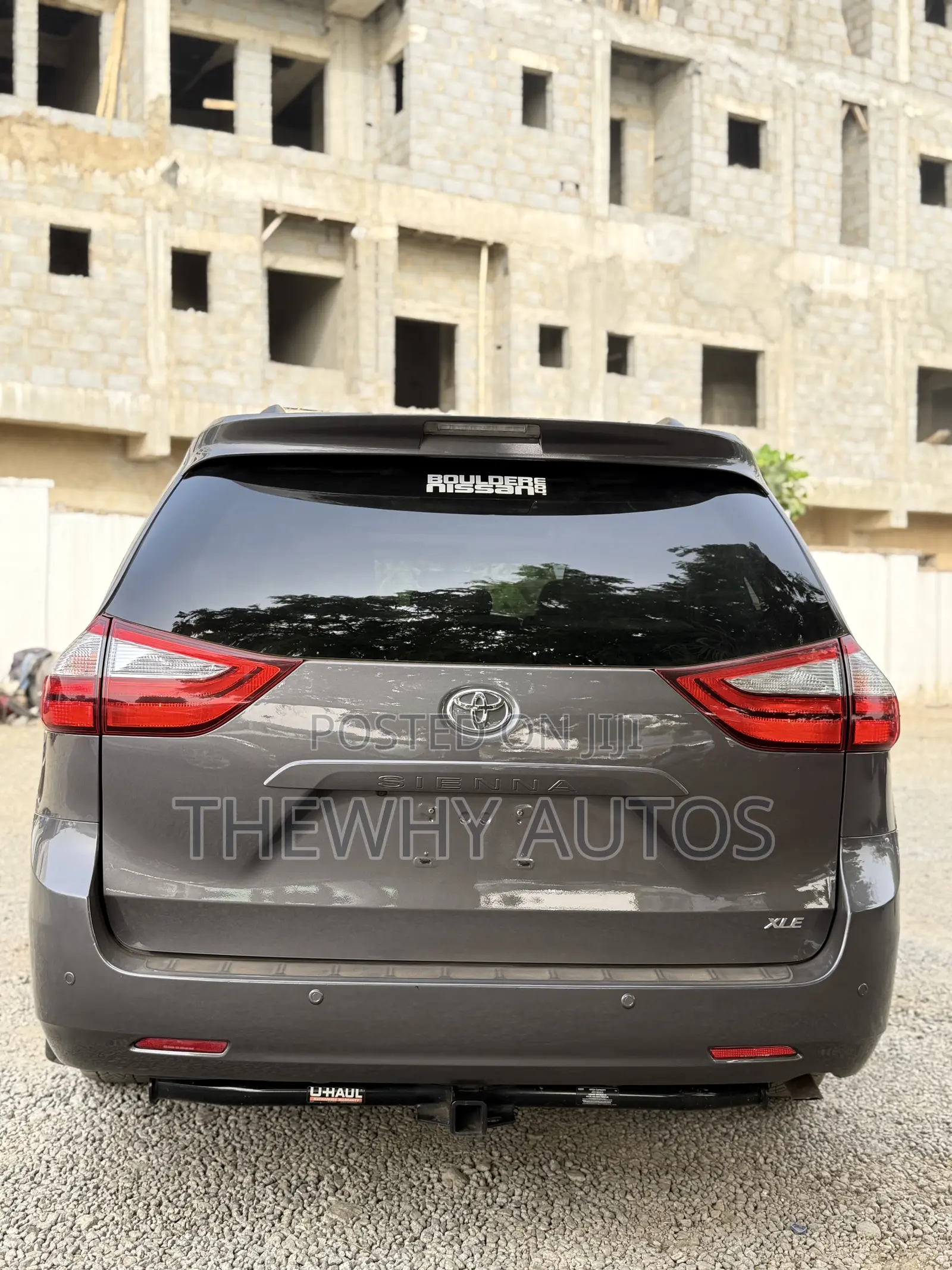 Toyota Sienna XLE 7 Passenger (3.5L 6cyl 6A) 2016 Gray