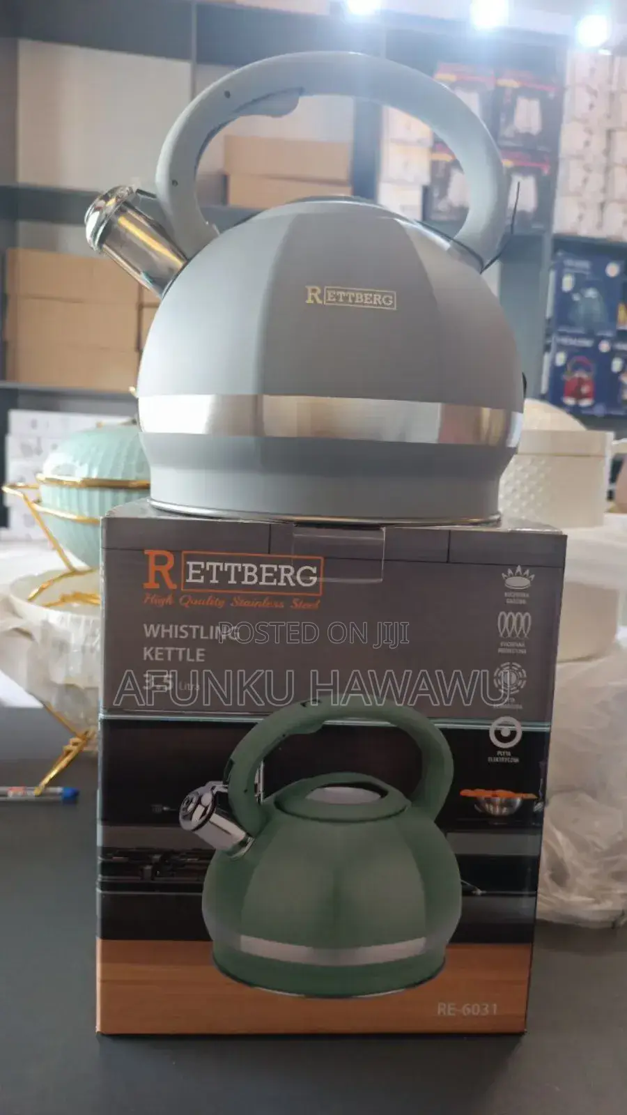 4l Vicalina Stainless Steel Kettle